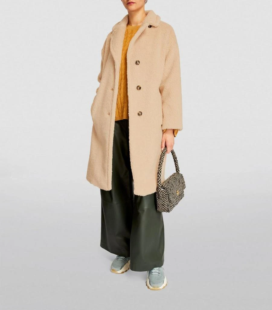 商品Weekend Max Mara|Teddy Single-Breasted Coat,价格¥7423,第2张图片详细描述