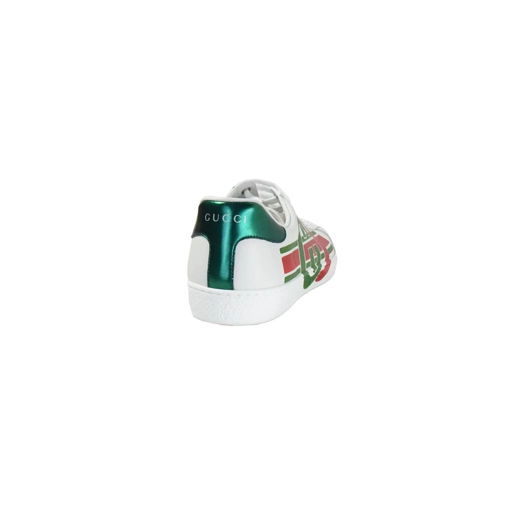 商品Gucci|Gucci Ace Sneaker White Red Verde,价格¥4381,第3张图片详细描述