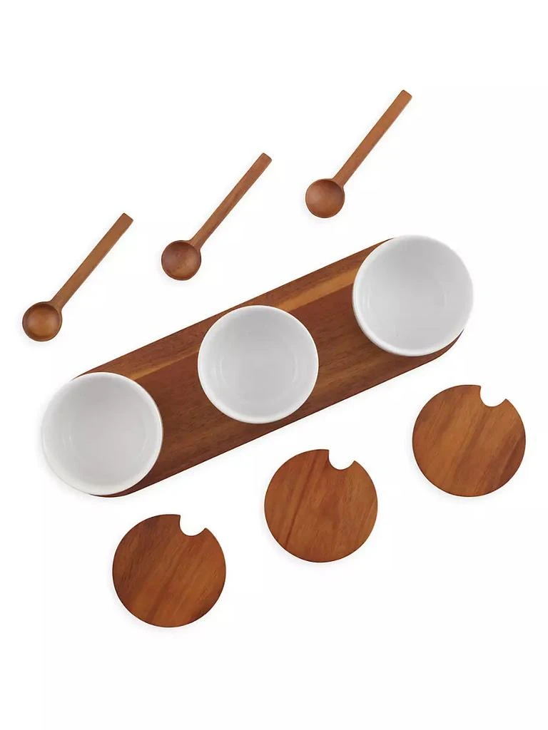 Duets Triple Lidded Condiment Server 商品