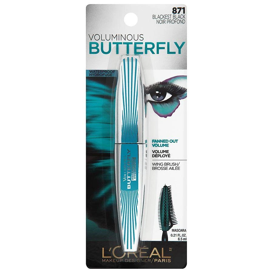 商品L'Oreal Paris|Butterfly Waterproof Mascara,价格¥94,第4张图片详细描述