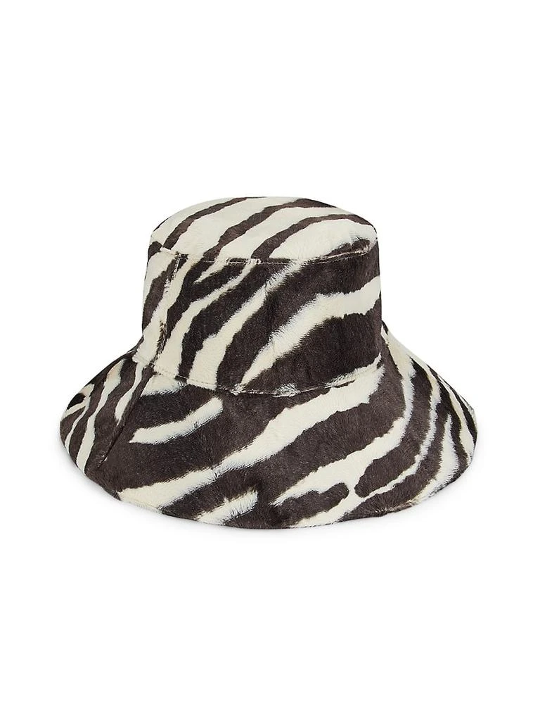 商品Max Mara|Street Zebra-Print Bucket Hat,价格¥2745,第1张图片