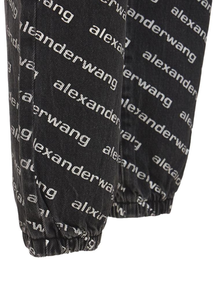 商品Alexander Wang|Logo Oversized Cotton Denim Pants,价格¥2935,第6张图片详细描述