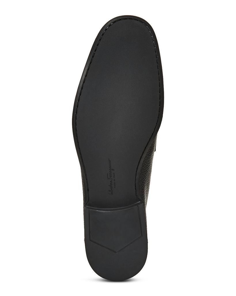 商品Salvatore Ferragamo|Men's Grandioso Double Gancini Bit Leather Slip On Loafers,价格¥6042,第7张图片详细描述