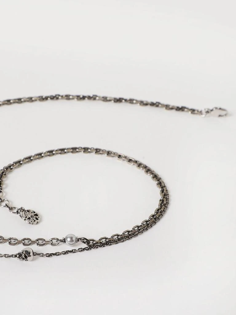 商品Alexander McQueen|Alexander McQueen necklace in brass,价格¥3936,第2张图片详细描述