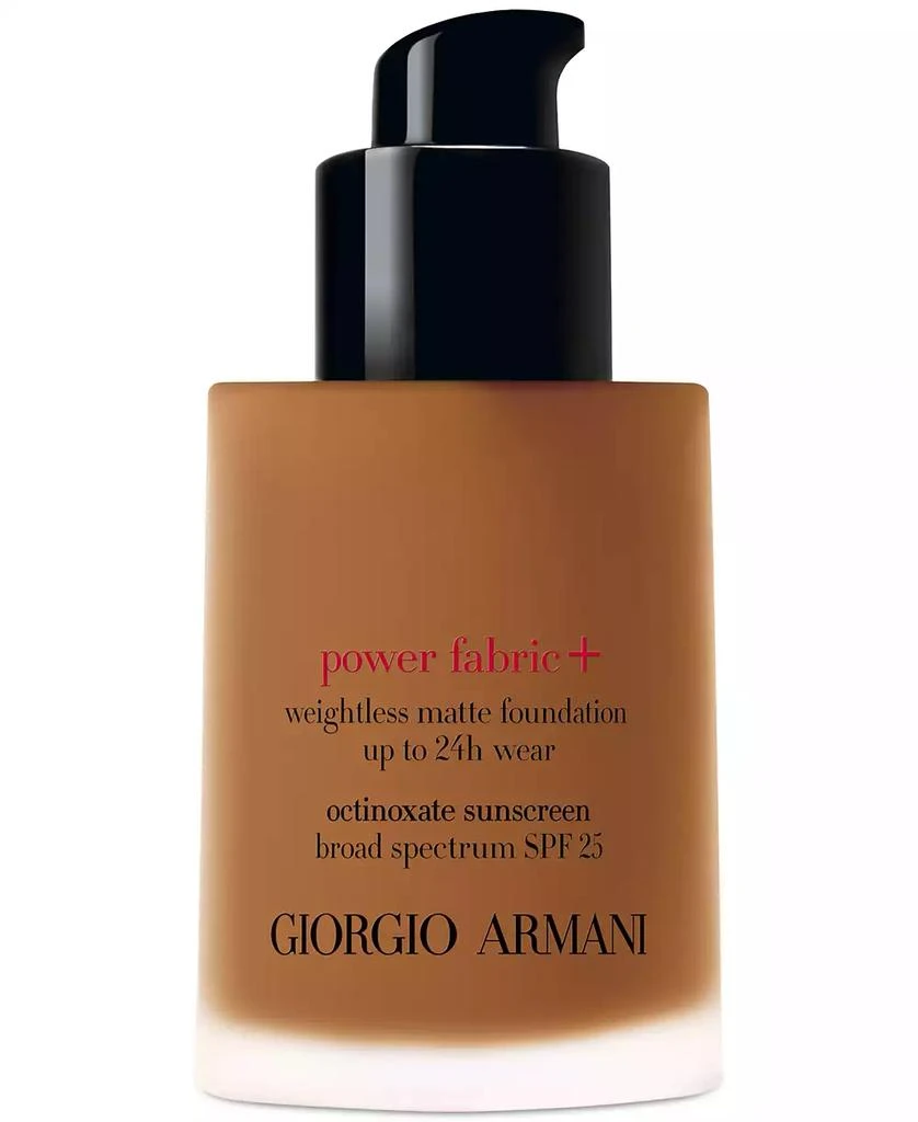 商品Giorgio Armani|Power Fabric + Liquid  Foundation with SPF 25,价格¥520,第2张图片详细描述