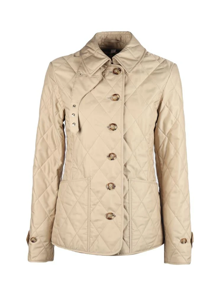 商品Burberry|Burberry Diamond Quilted Jacket,价格¥7173,第1张图片