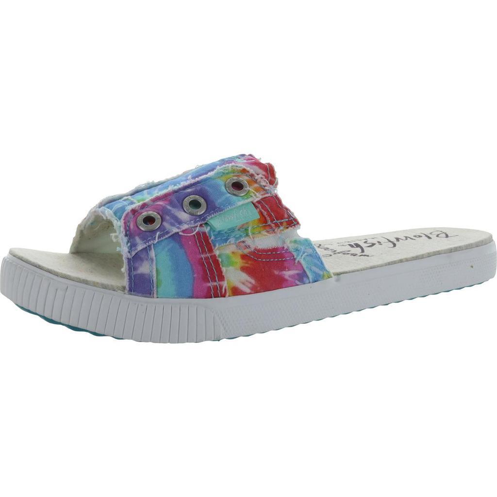 商品Blowfish|Blowfish Womens Fresco Flat Open Toe Slide Sandals,价格¥74,第3张图片详细描述