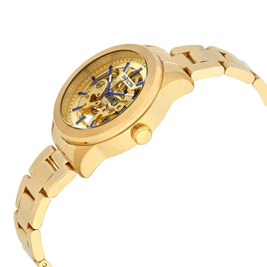 商品Invicta|Invicta Vintage Mechanical Gold Skeleton Dial Ladies Watch 25751,价格¥460,第2张图片详细描述