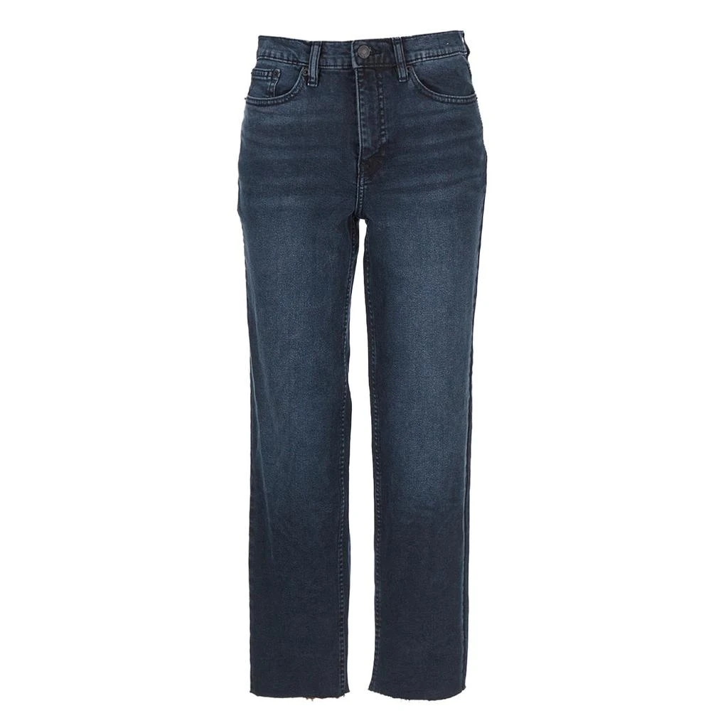 商品Calvin Klein|Calvin Klein Jeans High Rise Straight Leg with Raw Hem 27" Inseam Jean,价格¥203,第1张图片