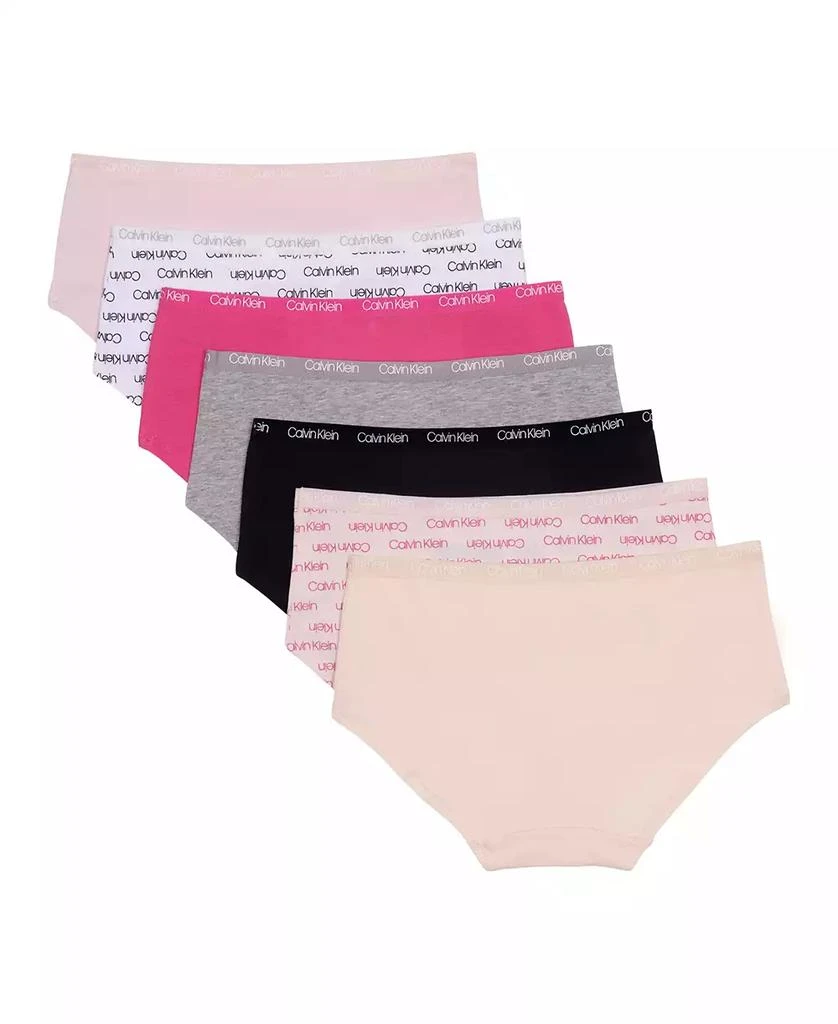 商品Calvin Klein|Girls 7 Pack Hipster,价格¥128,第2张图片详细描述