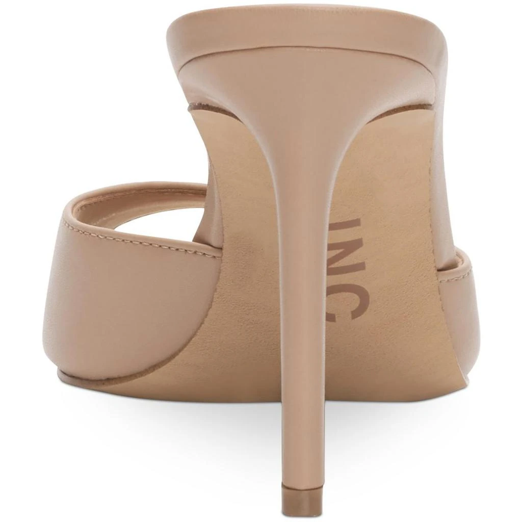 INC Womens Amra Faux Leather Slide Heels 商品