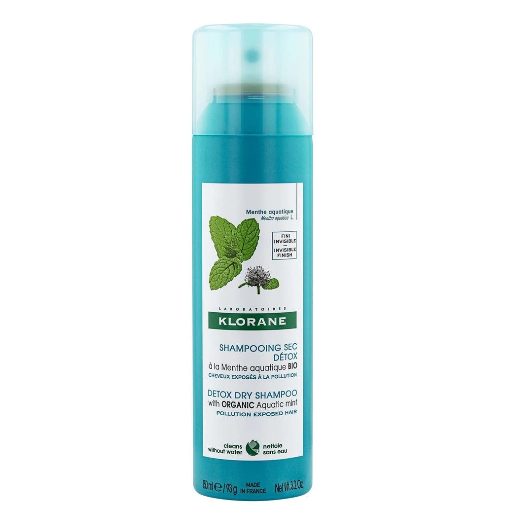 商品KLORANE|Klorane Detox Shampoo with Aquatic Mint - Anti-Pollution 3.2 oz.,价格¥201,第1张图片