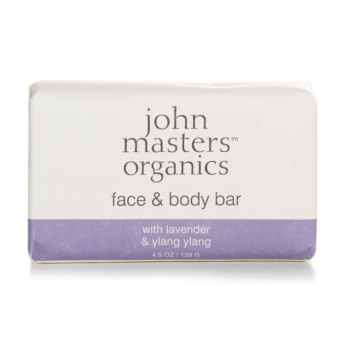 商品John Masters Organics|John Masters Organics 依兰薰衣草面部及身体清洁皂 128g/4.5oz,价格¥75,第1张图片