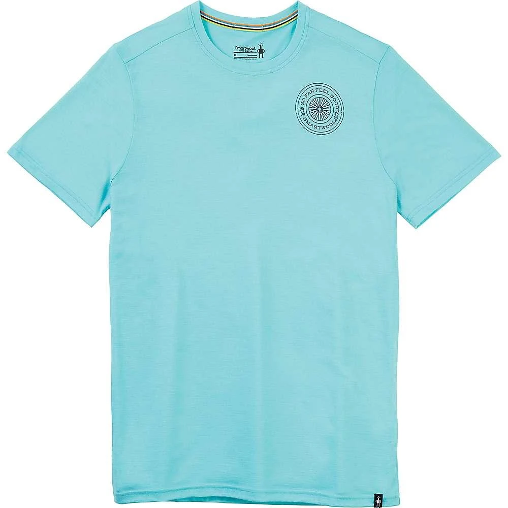 商品SmartWool|Smartwool Men's Merino Sport 150 Go Far Feel Good Spokes SS Graphic Tee,价格¥338,第1张图片