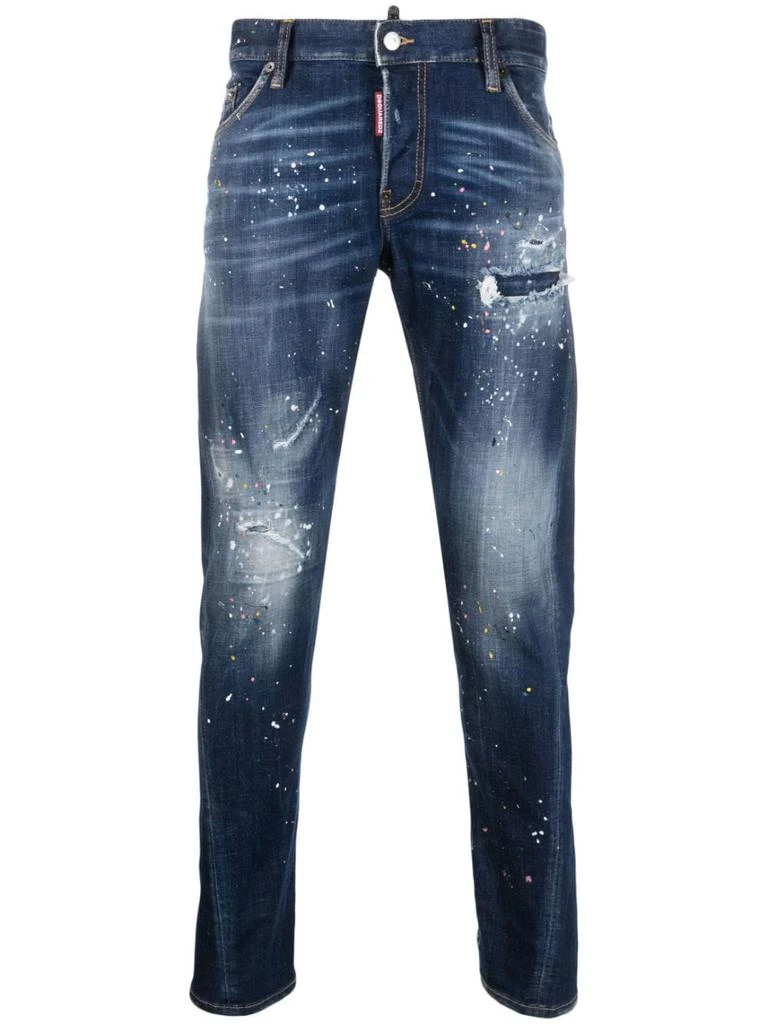 商品DSQUARED2|DSQUARED2 - Cotton Jeans,价格¥5470,第1张图片