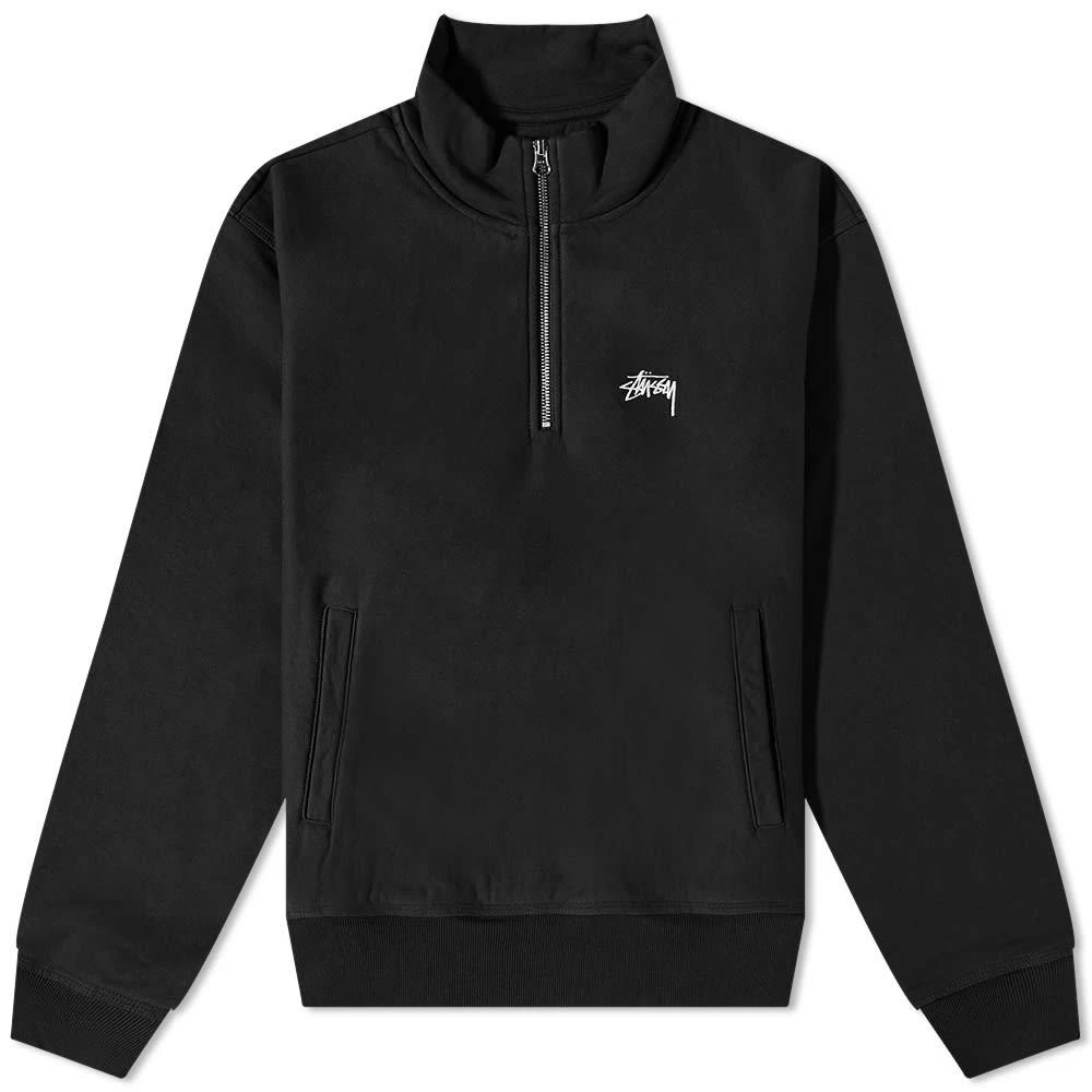 商品STUSSY|Stussy Stock Logo Quarter Zip,价格¥1197,第1张图片