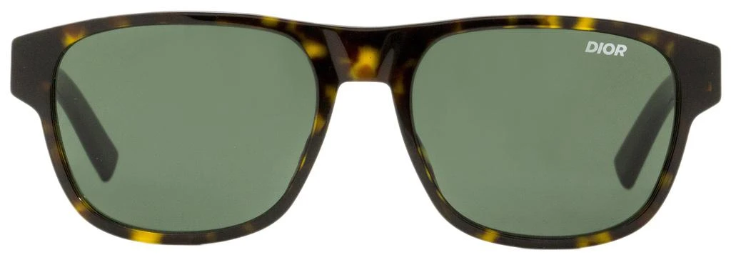 商品Dior|Dior Men's Homme Sunglasses Flag 2 086QT Havana/Black 54mm,价格¥1189,第2张图片详细描述