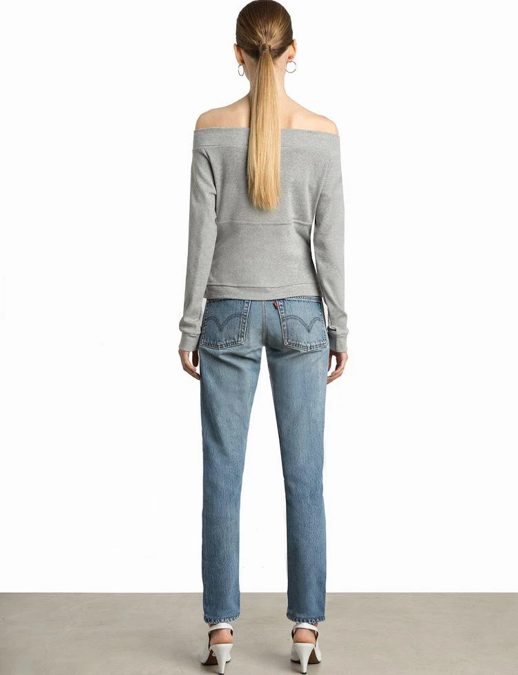 商品Pixie Market|Eyelet Scarf Tie OTS Sweatshirt,价格¥515,第5张图片详细描述