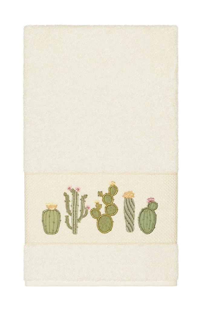 商品Linum Home Textiles|Cream Mila Embellished Bath Towel,价格¥303,第1张图片