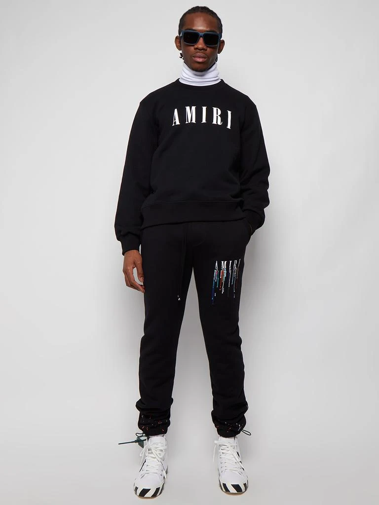 商品AMIRI|Core Logo Cotton Crewneck Sweatshirt,价格¥4868,第2张图片详细描述