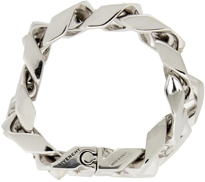 商品Givenchy|Silver G Chain Bracelet,价格¥3552,第2张图片详细描述