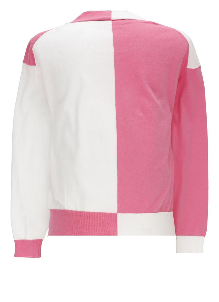 Love Moschino Colour-Block Drop Shoulder Jumper商品第2张图片规格展示