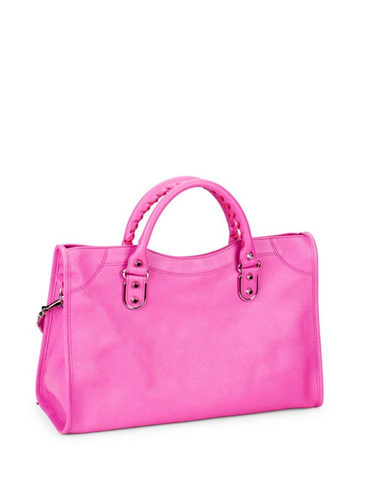 商品Balenciaga|Leather Buckle Tote Bag,价格¥10827,第4张图片详细描述