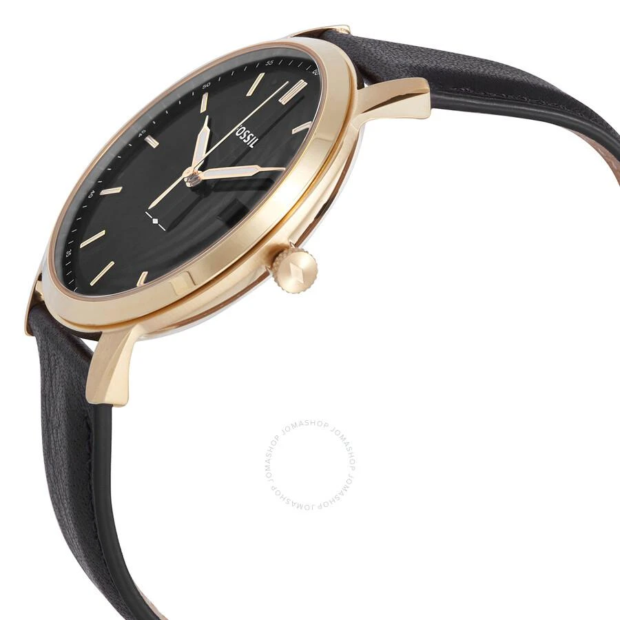 商品Fossil|Minimalist Quartz Black Dial Men's Watch FS5840,价格¥596,第2张图片详细描述