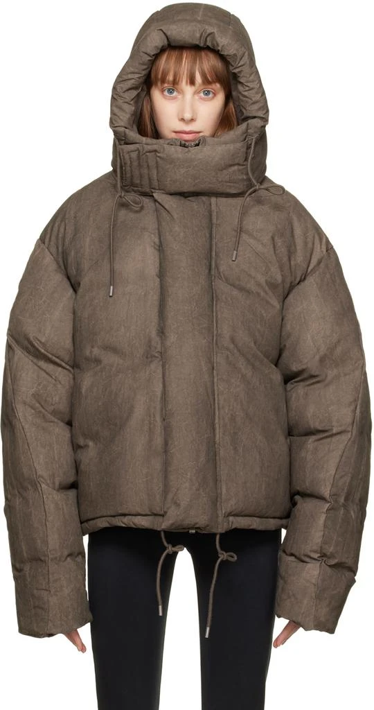 商品Entire Studios|Brown Soa Down Jacket,价格¥2286,第1张图片