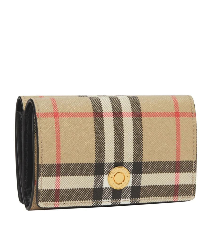 商品Burberry|Vintage Check Folding Wallet,价格¥3697,第2张图片详细描述