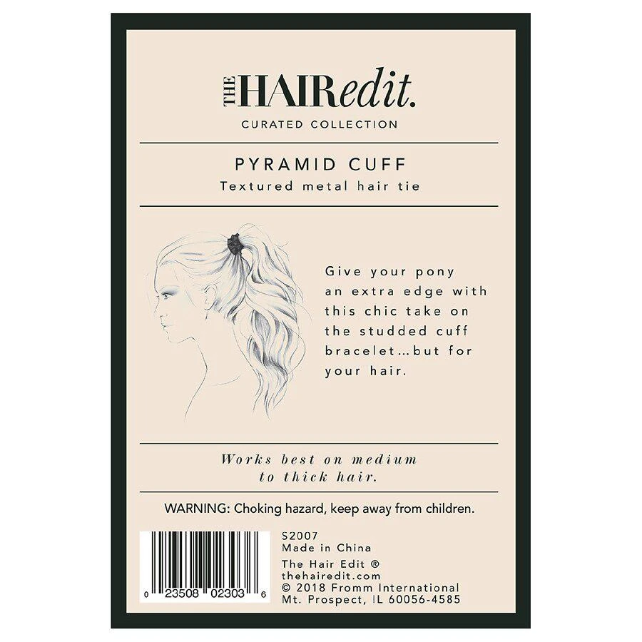 商品The Hair Edit|Pyramid Cuff,价格¥41,第2张图片详细描述