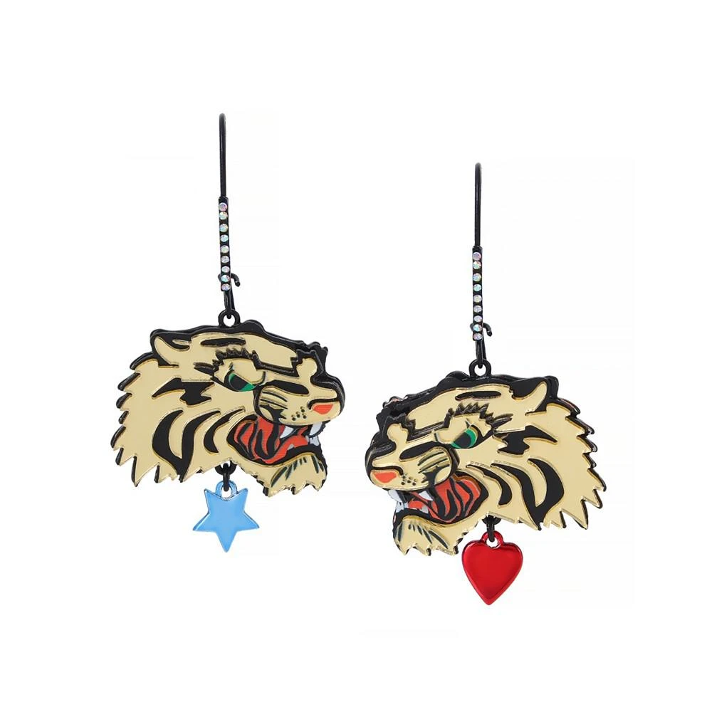 商品Betsey Johnson|Faux Glass Stone Tiger Drop Earrings,价格¥430,第1张图片