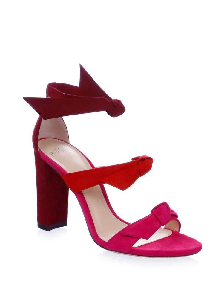 商品Alexandre Birman|Lolita 真皮蝴蝶结高跟鞋,价格¥1856,第1张图片