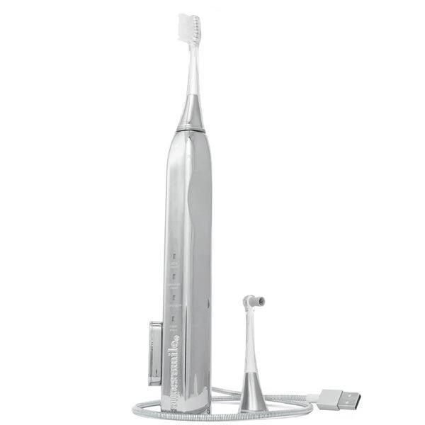 商品Supersmile|Supersmile Zina45 Sonic Pulse Toothbrush - Silver Chrome,价格¥1413,第2张图片详细描述