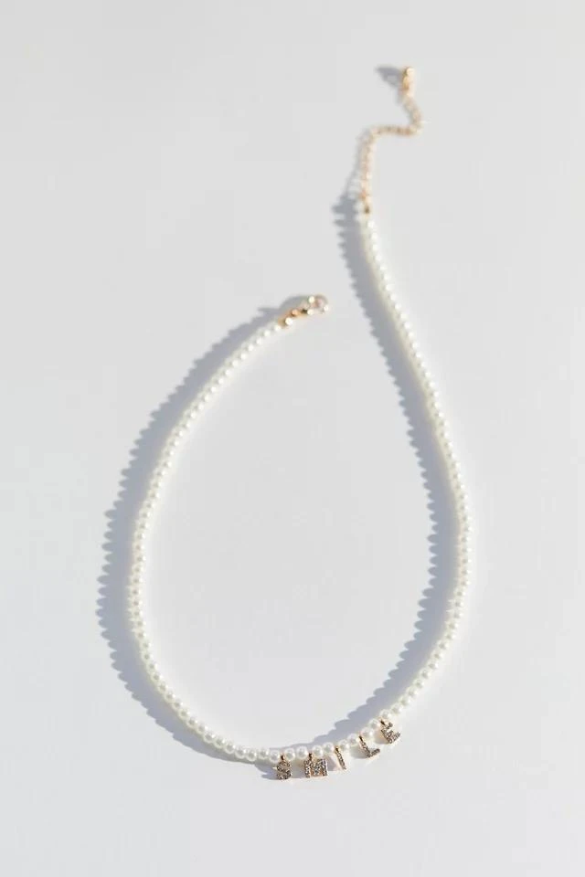 Urban Outfitters Expressions Pearl Charm Necklace 2