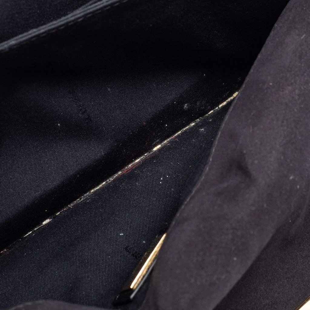 Fendi Black Leather 3Baguette Shoulder Bag 商品