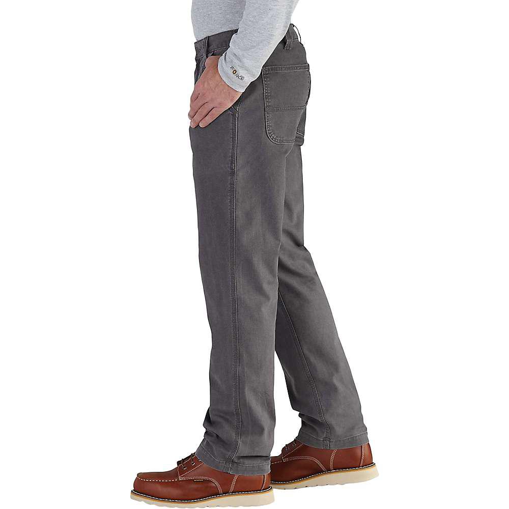 Men's Rugged Flex Relaxed Fit Canvas Work Pant商品第2张图片规格展示