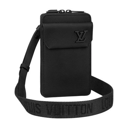 商品Louis Vuitton|包邮包税【预售7天发货】 LV路易威登 男士 手机包 手机包  M57089 LVU878X4BCK,价格¥10627,第1张图片