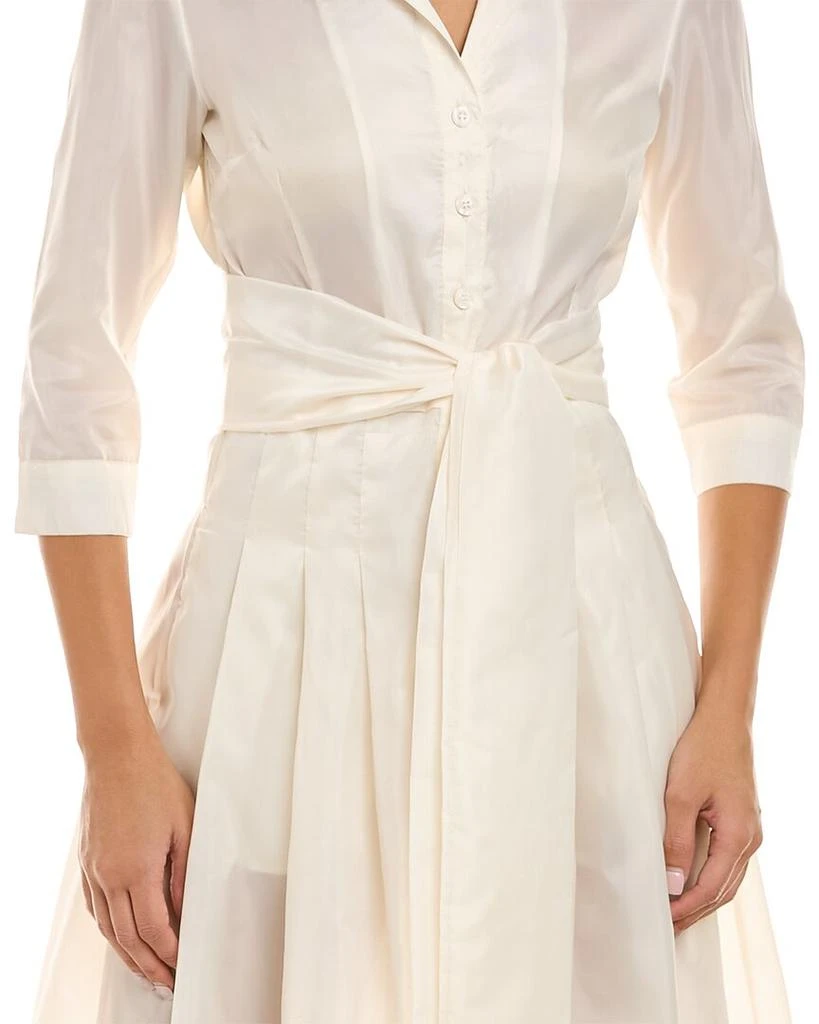 商品SAMANTHA SUNG|Samantha Sung Audrey 3 Silk Shirtdress,价格¥3155,第3张图片详细描述