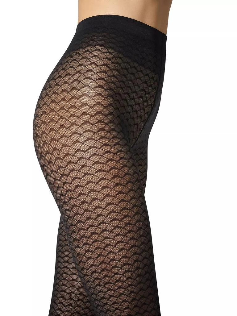 商品Wolford|Net Look Patterned Tights,价格¥450,第5张图片详细描述