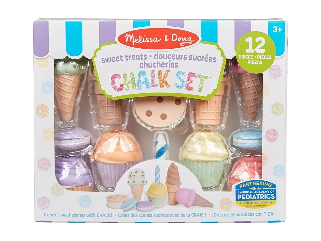 商品Melissa & Doug|Ice Cream & Cake Chalk Set,价格¥157,第4张图片详细描述