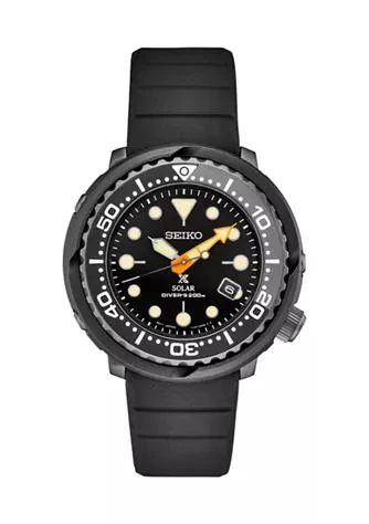 商品Seiko|Black Series Limited Edition 47 Millimeter Prospex Watch   Belk Exclusive,价格¥3715,第1张图片