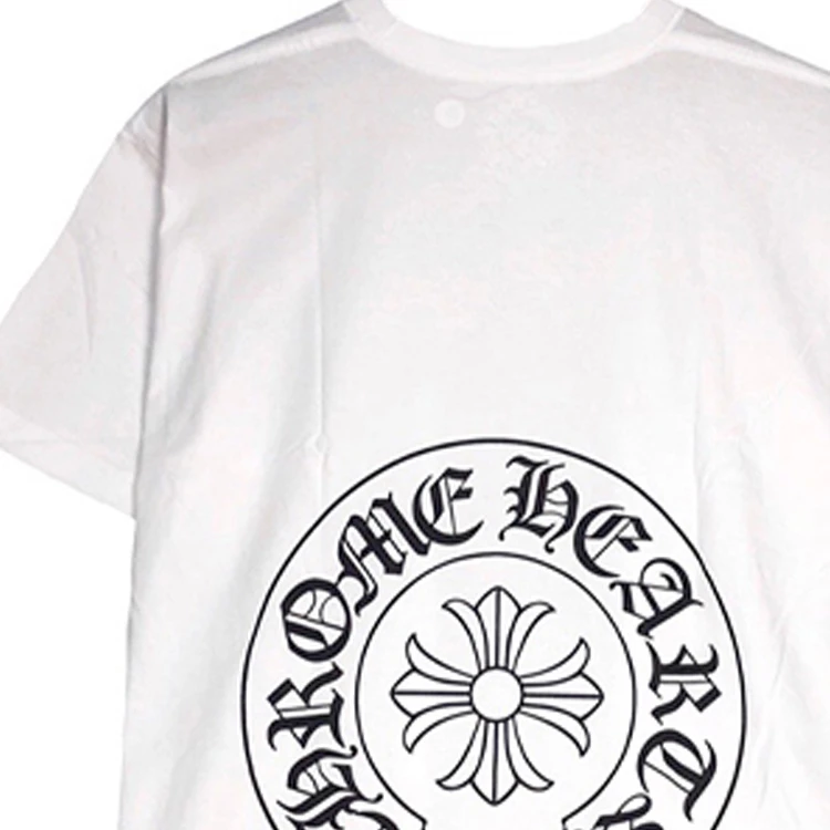 商品[国内直发] Chrome Hearts|图案印花宽松短袖T恤 男女同款 白色,价格¥5015,第6张图片详细描述