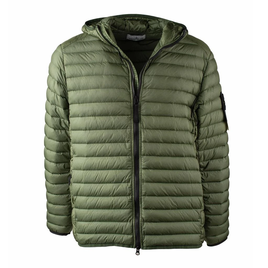 商品Stone Island|Stone Island Military Green Down Jacket 100 Grams,价格¥5676,第1张图片
