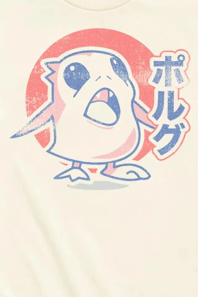 商品Urban Outfitters|Star Wars Anime Porg Tee,价格¥264,第2张图片详细描述