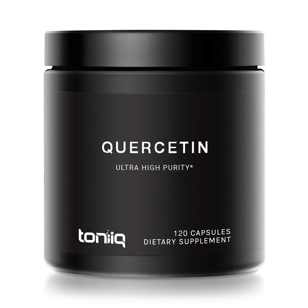 商品Toniiq|Toniiq Ultra High Purity Quercetin Capsules - 95%+ Highly Purified and Bioavailable - 1000mg Per Serving - 120 Capsules Quercetin Supplement,价格¥254,第1张图片