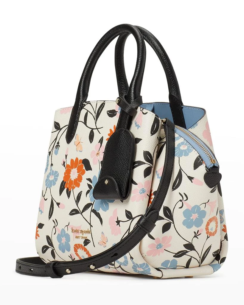 商品Kate Spade|avenue mini floral garden-embossed satchel bag,价格¥1192,第4张图片详细描述