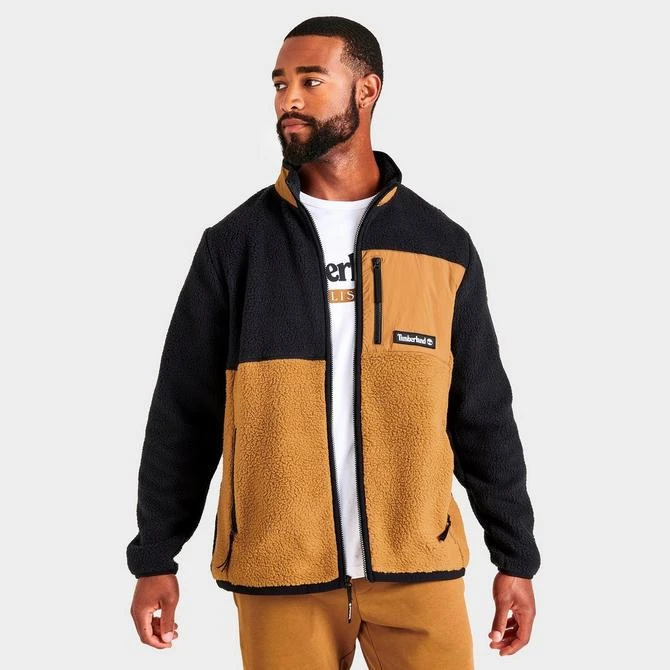 商品Timberland|Men's Timberland Outdoor Archive High-Pile Fleece Jacket,价格¥224,第3张图片详细描述