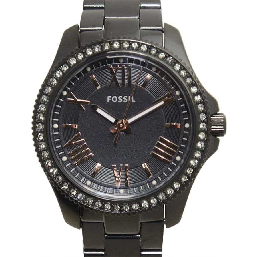 商品Fossil|Fossil Cecile Quartz Black Dial Ladies Watch AM4585,价格¥916,第1张图片