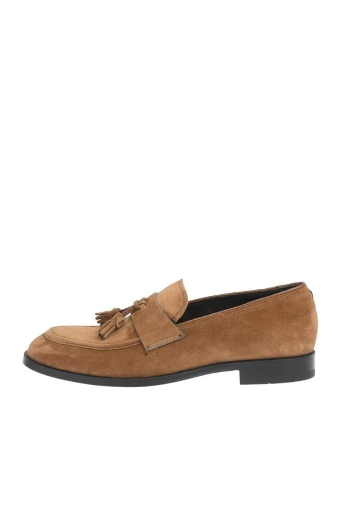 商品Zegna|Ermenegildo Zegna Men&#39;s  Brown Other Materials Loafers,价格¥4315,第3张图片详细描述